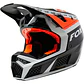 Casco Moto V3 RS DVIDE Negro/Naranjo Fox - Miniatura 2
