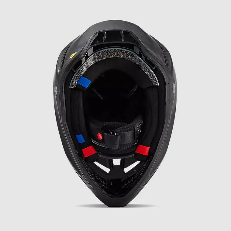 Casco Moto V3 RS Carbon Solid Negro Fox 5