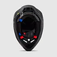Casco Moto V3 RS Carbon Solid Negro Fox - Miniatura 5