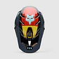 Casco Moto V3 RS Grid Negro/Rojo Fox - Miniatura 4