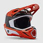 Casco Moto V3 RS Infinite Rojo Fox - Miniatura 2
