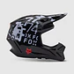 Casco Moto V3 Seventy4 Negro Fox - Miniatura 2