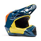 Casco Moto V3 Tine Azul Fox - Miniatura 2