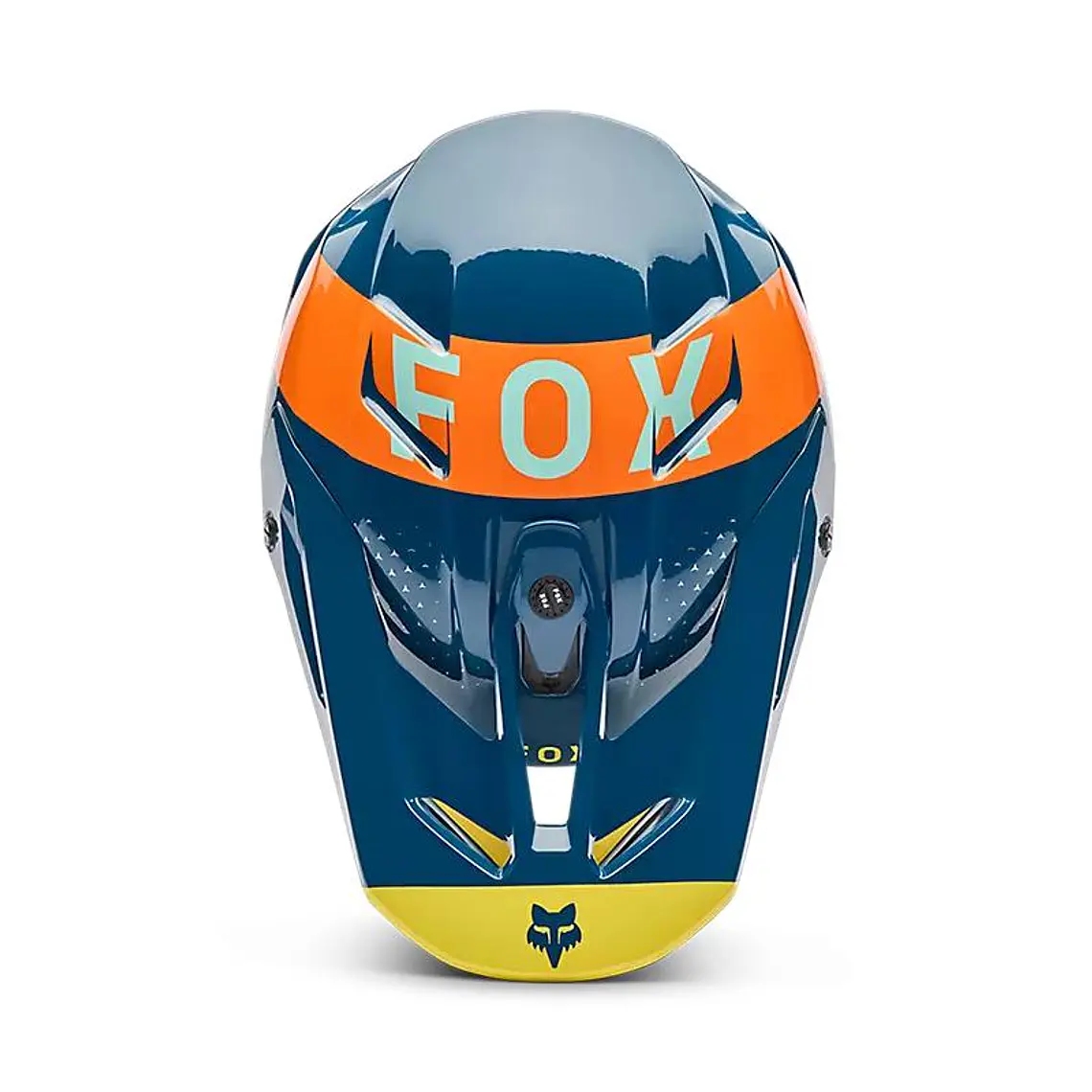 Casco Moto V3 Tine Azul Fox 4