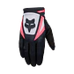 Guantes Moto 180 Draft Negro/Rosado Fox - Miniatura 1