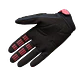Guantes Moto 180 Draft Negro/Rosado Fox - Miniatura 2