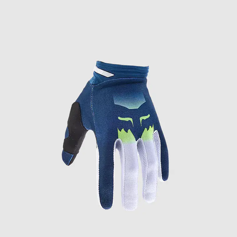 Guantes Moto 180 Flora Azul Fox 1