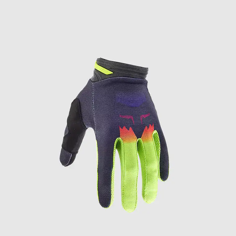 Guantes Moto 180 Flora Gris Fox 1