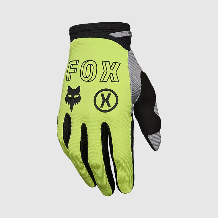 Guantes Moto 180 Flow Amarillo Fox 1