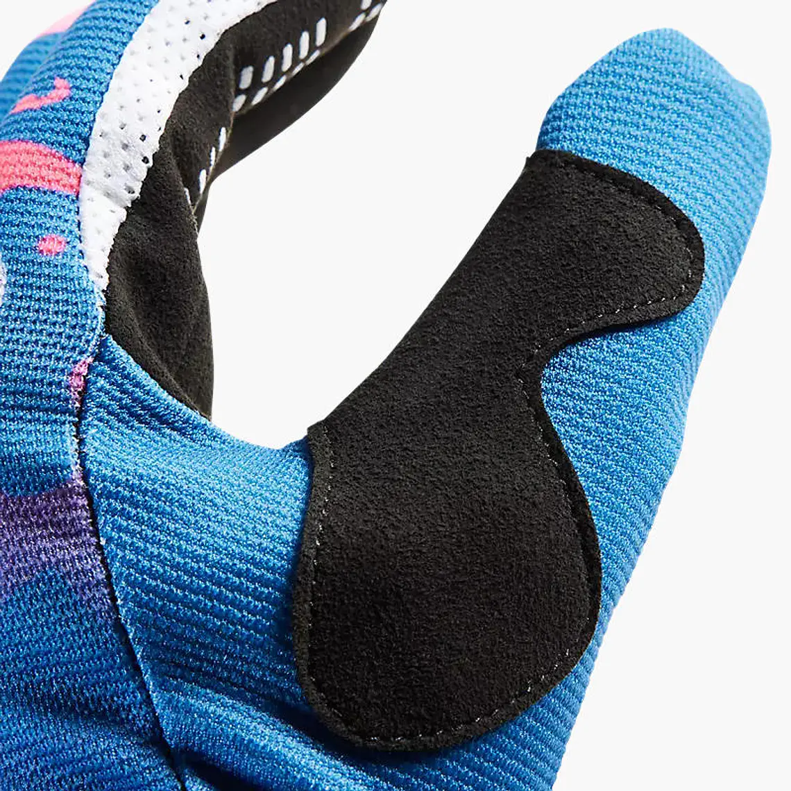 Guantes Moto 180 Morphic Azul/Rosado Fox 4