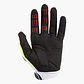 Guantes Moto 180 Statk Blanco/Amarillo Fox - Miniatura 2