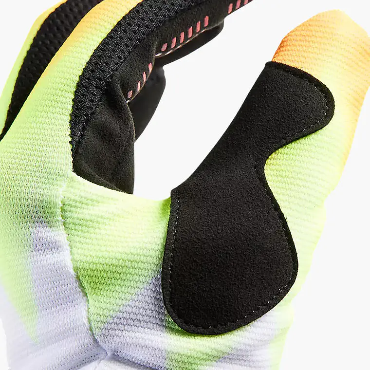 Guantes Moto 180 Statk Blanco/Amarillo Fox 4