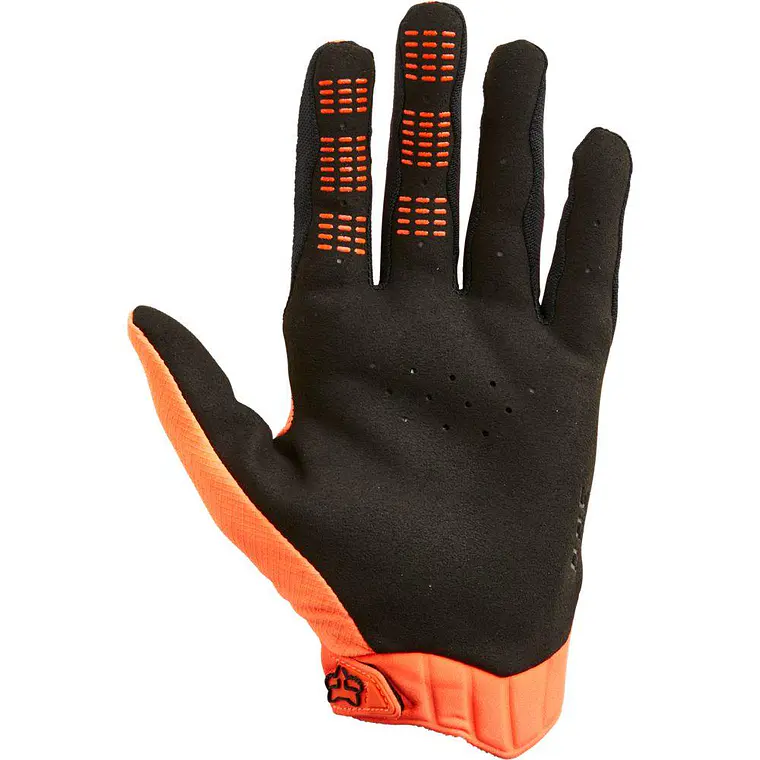 Guantes Moto 360 Naranjo Fox 2