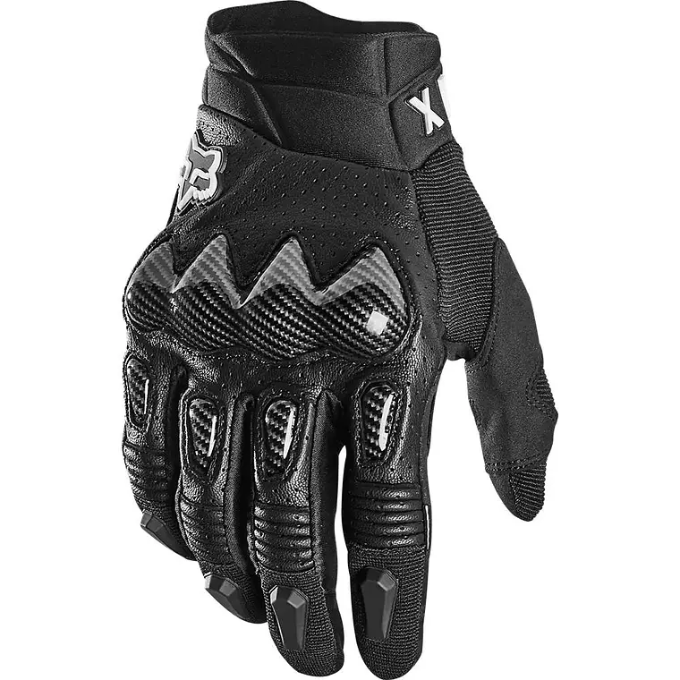 Guantes Moto Bomber CE Negro Fox 1