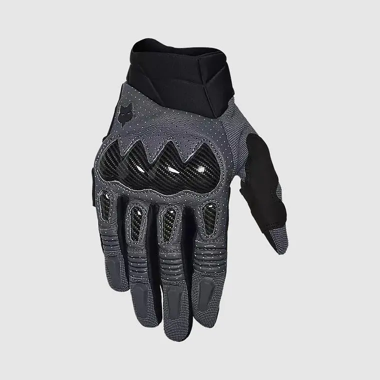 Guantes Moto Bomber Gris Fox 1