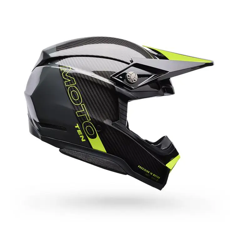 Casco Moto Spherical Moto-10 Gris/Amarillo Bell 2
