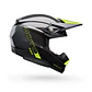 Casco Moto Spherical Moto-10 Gris/Amarillo Bell - Miniatura 2