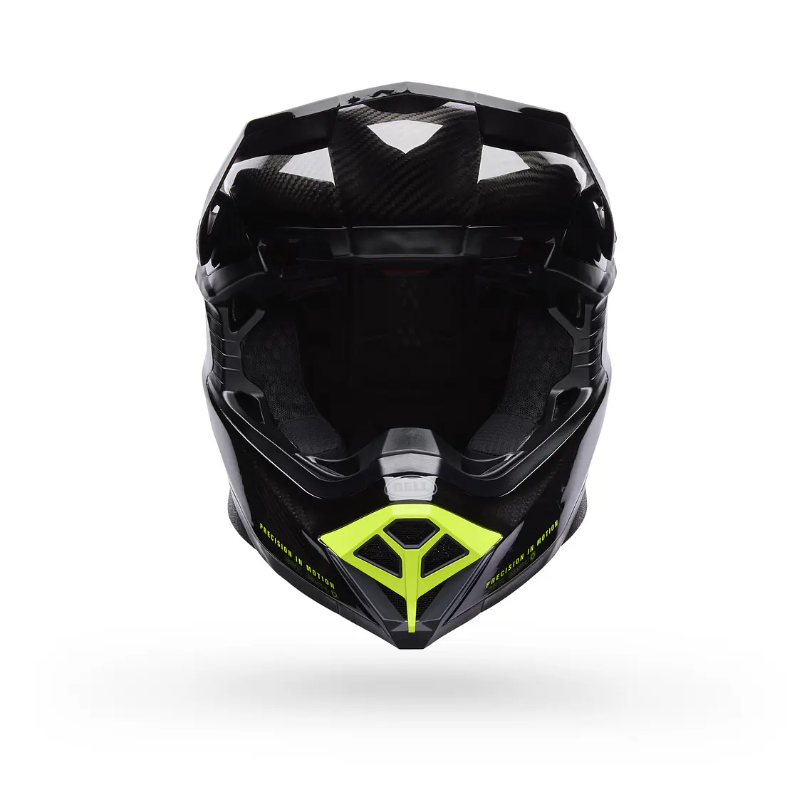 Casco Moto Spherical Moto-10 Gris/Amarillo Bell 3