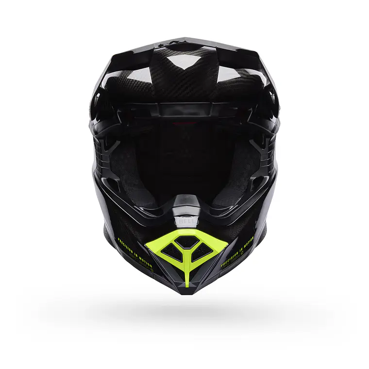 Casco Moto Spherical Moto-10 Gris/Amarillo Bell 3