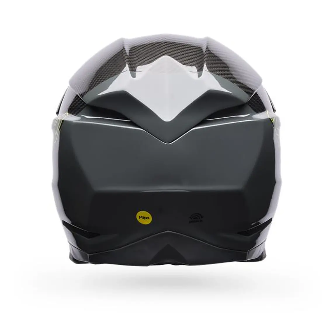 Casco Moto Spherical Moto-10 Gris/Amarillo Bell 4