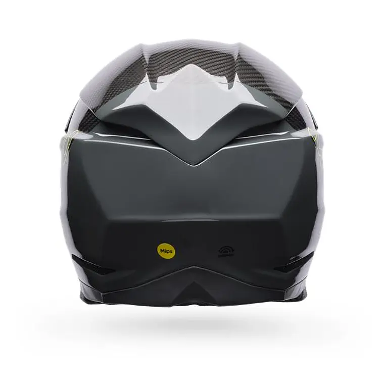Casco Moto Spherical Moto-10 Gris/Amarillo Bell 4