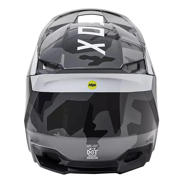 Casco Moto Niño V1 BKNR Camo Negro Fox 4