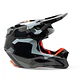 Casco Moto Niño V1 Bnkr Camo Negro/Gris Fox - Miniatura 2