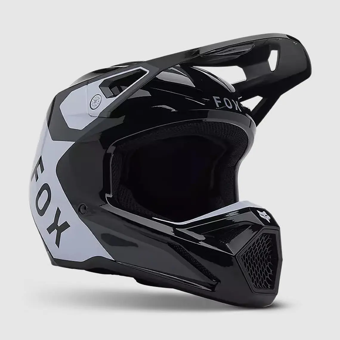 Casco Moto Niño V1 Lean Negro Fox 1