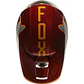 Casco Moto Niño V1 CNTRO Naranjo Fox - Miniatura 3