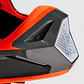 Casco Moto Niño V1 Ballast Gris/Naranjo Fox - Miniatura 8