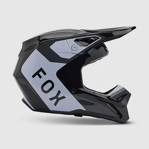 Casco Moto Niño V1 Lean Negro Fox