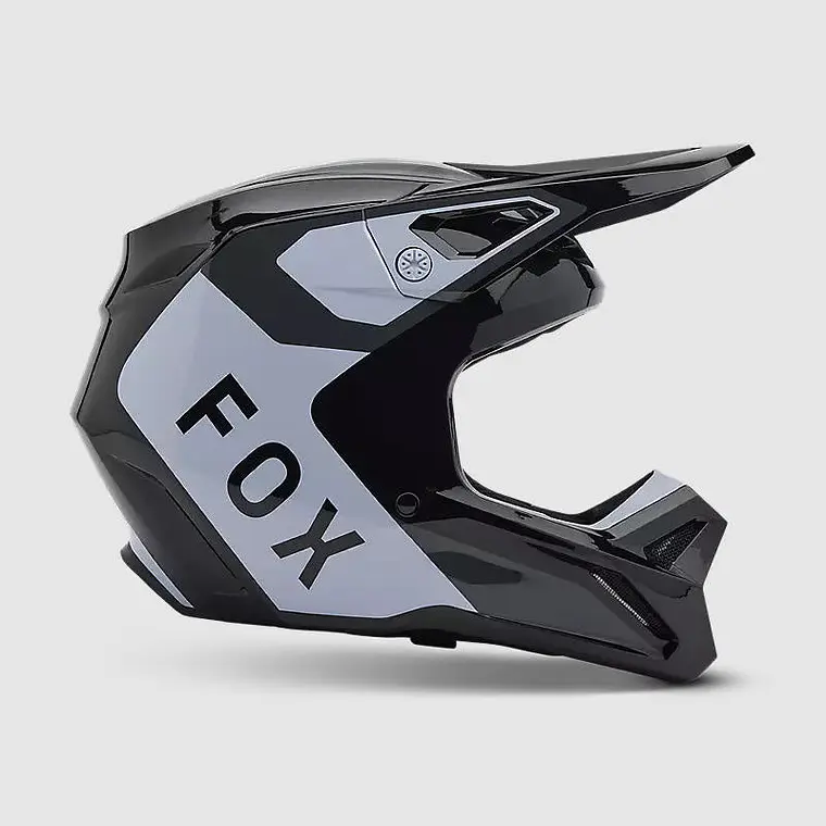 Casco Moto Niño V1 Lean Negro Fox 2