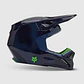 Casco Moto Niño V1 Taunt Azul Fox - Miniatura 1