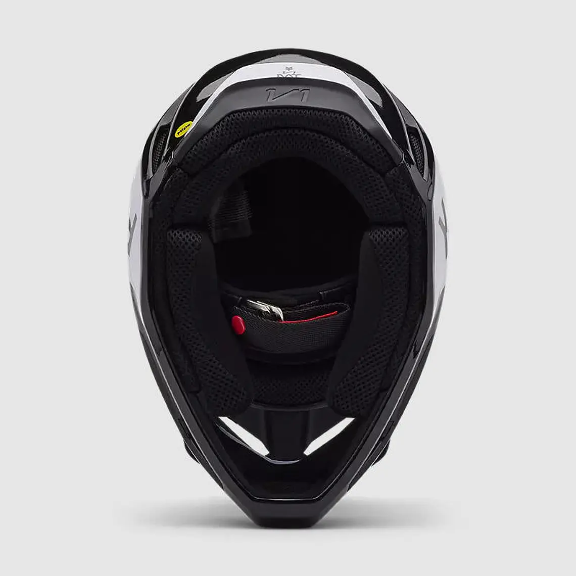Casco Moto Niño V1 Lean Negro Fox 6