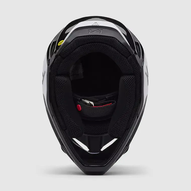 Casco Moto Niño V1 Lean Negro Fox 6