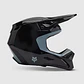 Casco Moto Niño V1 Taunt Negro Fox - Miniatura 1