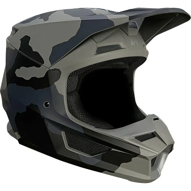 Casco Moto Niño V1 Trev Camo Fox 1
