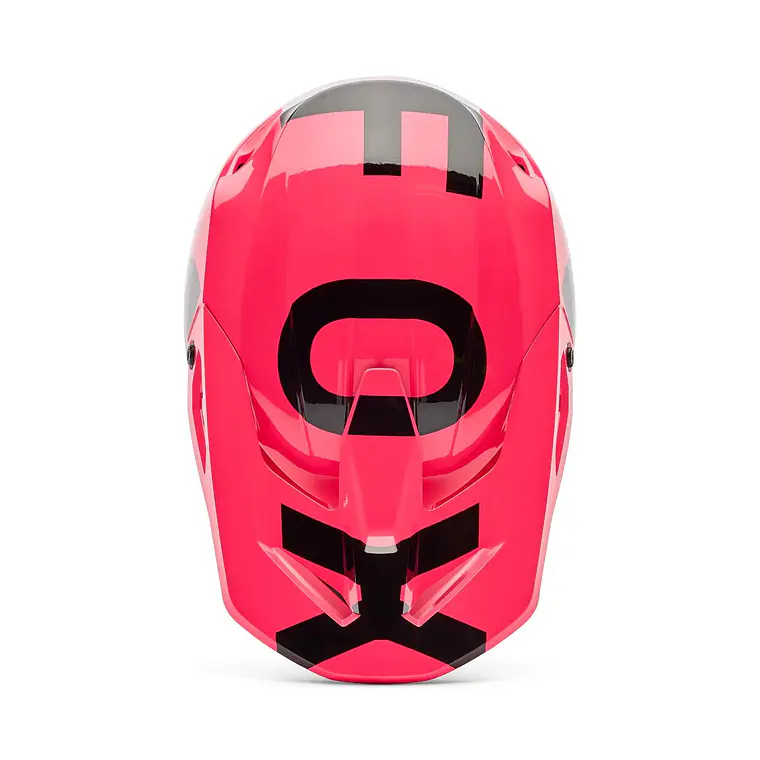 Casco Moto Niño V1 Shield Rosado Fox 4
