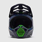 Casco Moto Niño V1 Taunt Azul Fox - Miniatura 3