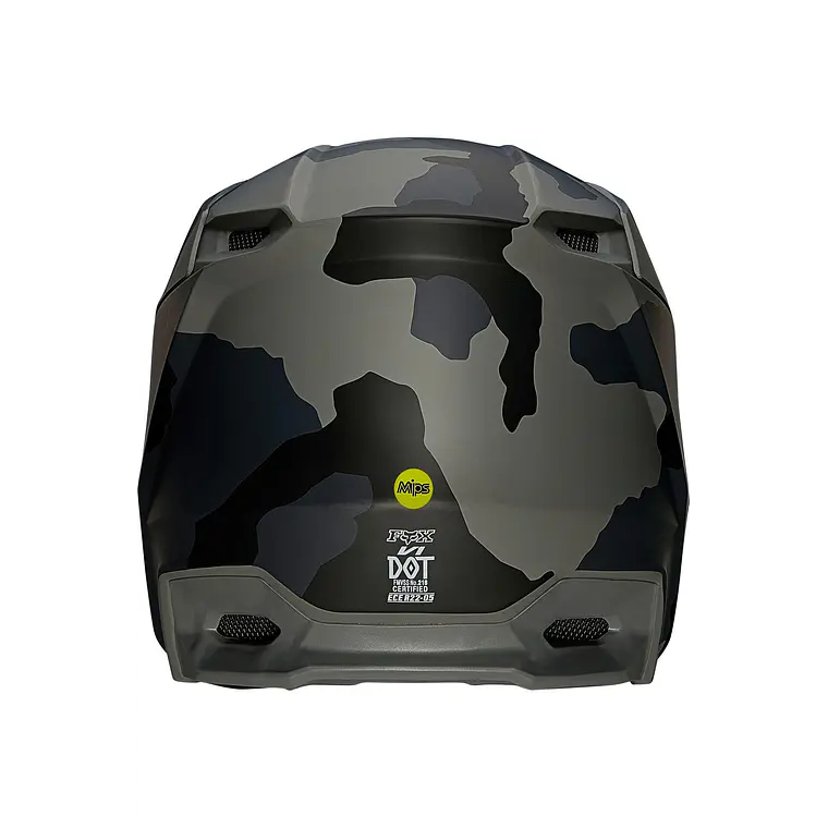Casco Moto Niño V1 Trev Camo Fox 4