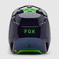 Casco Moto Niño V1 Taunt Azul Fox - Miniatura 5