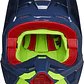 Casco Moto Niño V1 Venz Azul Fox - Miniatura 5