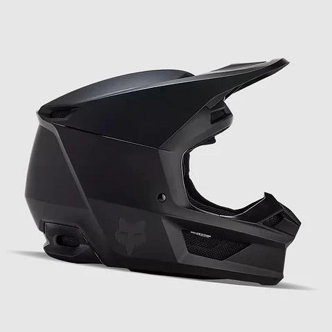 Casco Moto V Core Negro Mate Fox