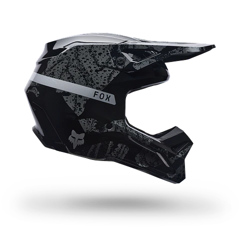 Casco Moto V1 BMKR Negro Fox