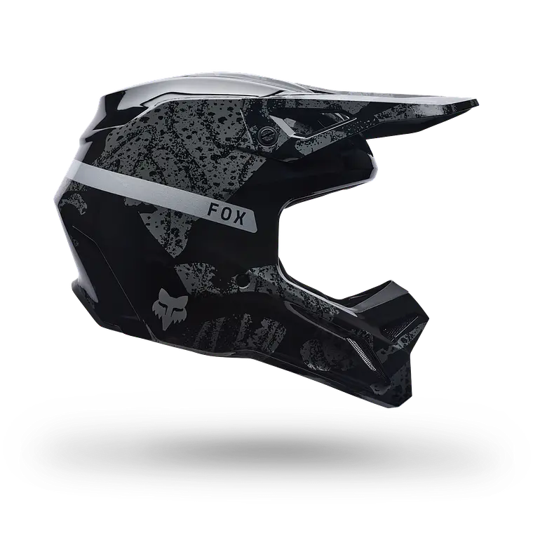 Casco Moto V1 BMKR Negro Fox 1