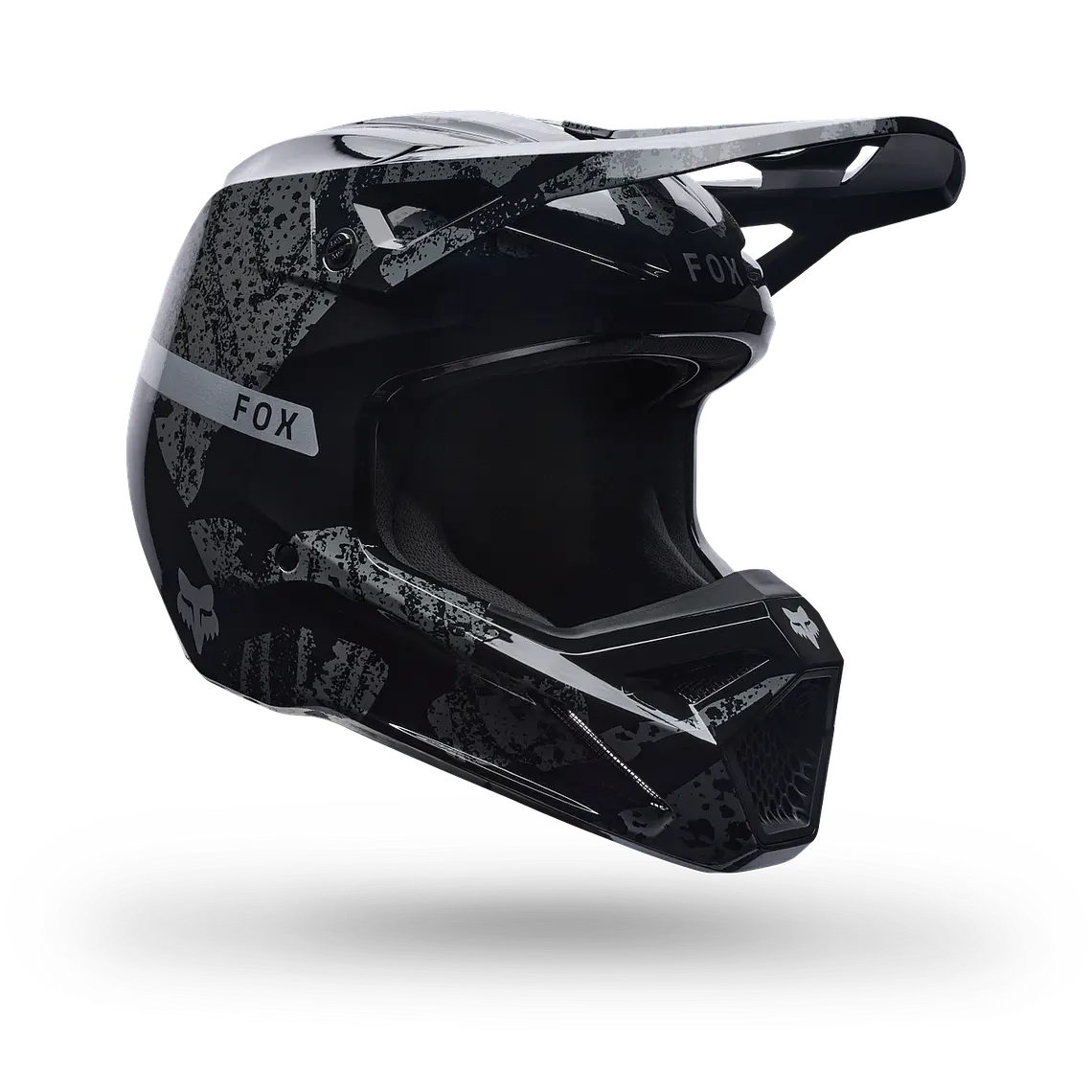 Casco Moto V1 BMKR Negro Fox 2