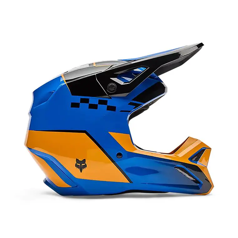 Casco Moto V1 Collect Azul Fox 1