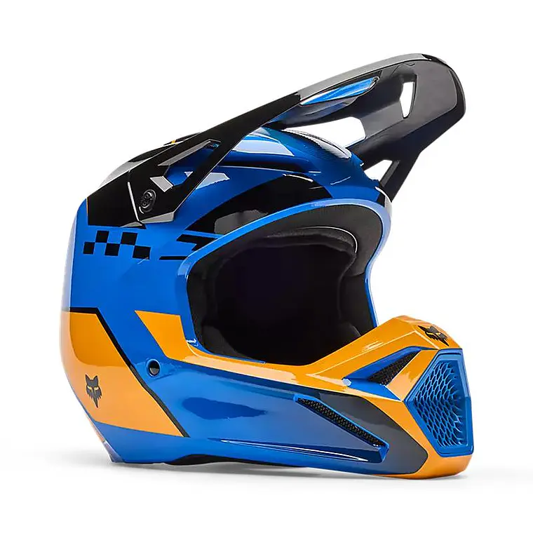 Casco Moto V1 Collect Azul Fox 2
