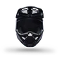 Casco Moto V1 BMKR Negro Fox - Miniatura 3