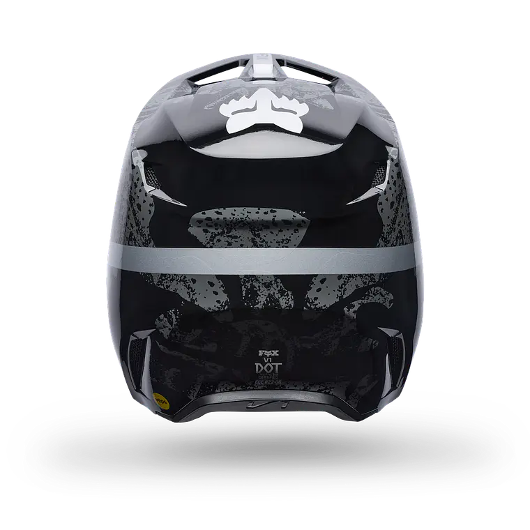 Casco Moto V1 BMKR Negro Fox 4